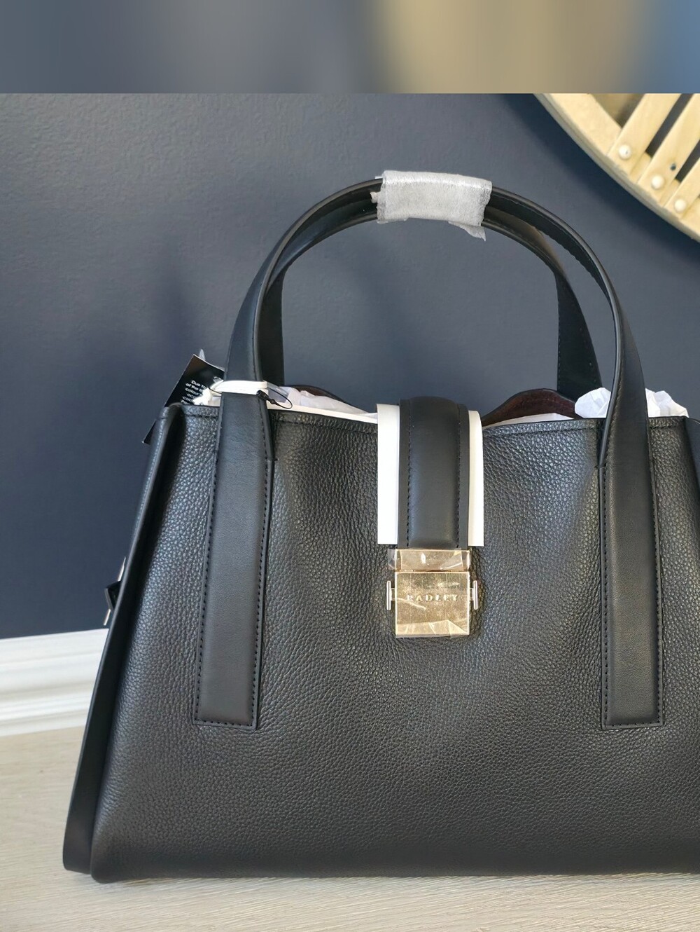 Radley London Sloane - Black Leather, Brand New